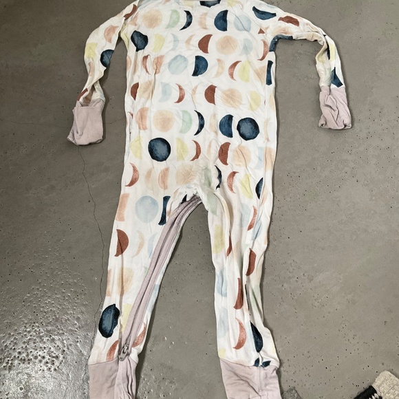 Little Sleepies Moon Print Onesie - Picture 2 of 4
